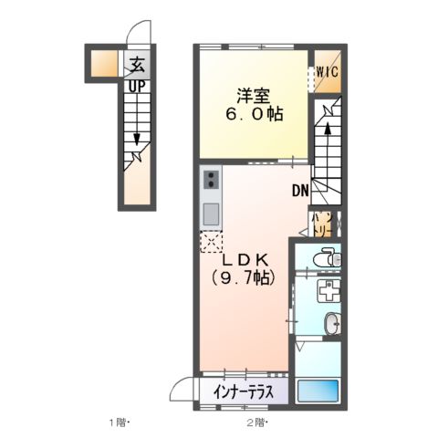 アリビオの間取り