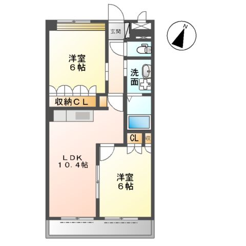 K&S・フロンティアの間取り