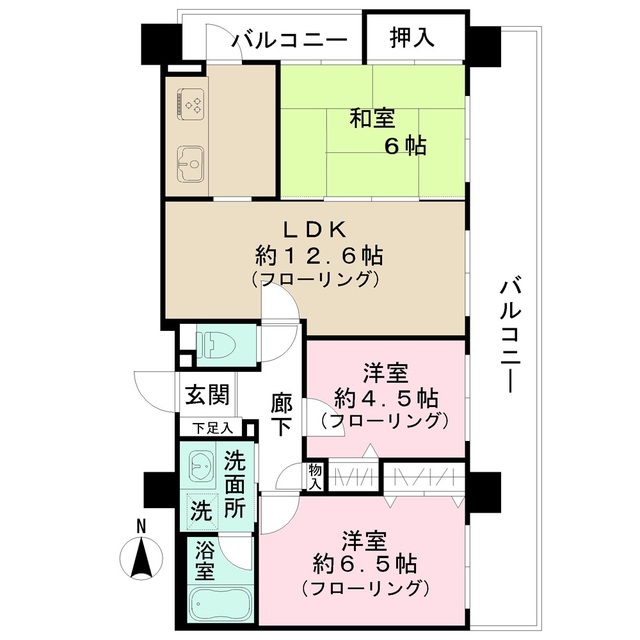 ライフプラザ横浜瀬谷の間取り