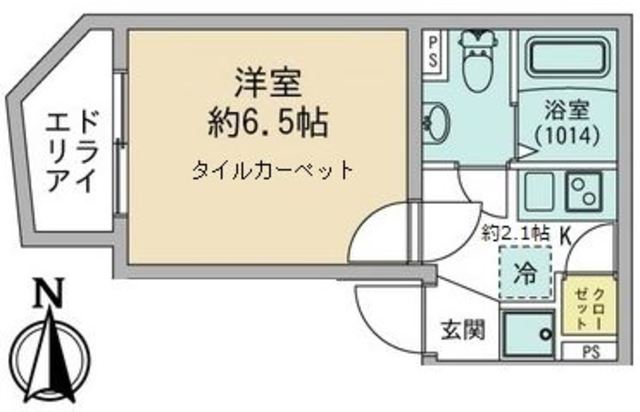 ラシクラス・カリビアンⅢの間取り