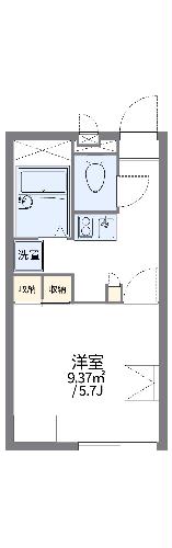 レオパレスレガーロ中十条の間取り