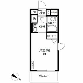 ジョイフル池上第2の間取り