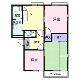 エスポワールハイムⅠの間取り
