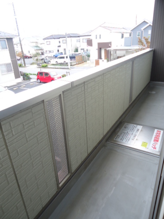 12/24 バルコニー