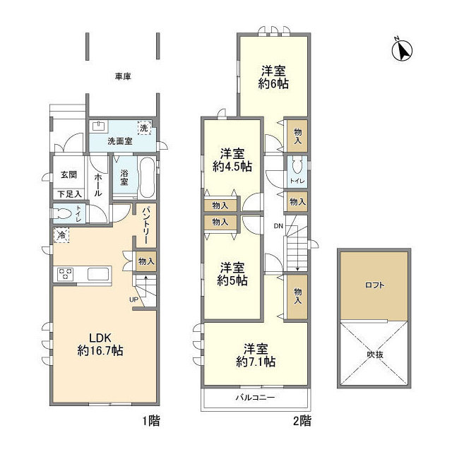 Kolet東久留米前沢の間取り