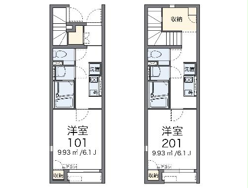 レオネクストオーキッド東部の間取り