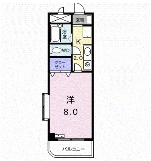 メゾン・ラスターの間取り
