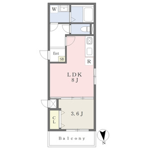 MOVE新守山SOUTHの間取り