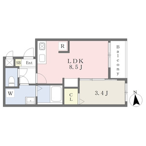 MOVE新守山SOUTHの間取り