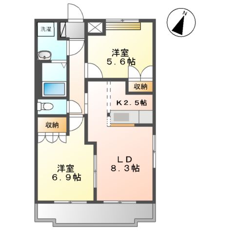 プロニティ・アンの間取り