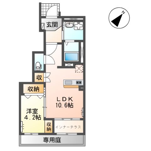 仮)小泉新築アパートの間取り