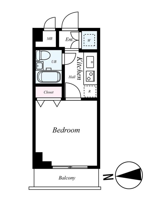 ルーブル大森Ⅱの間取り