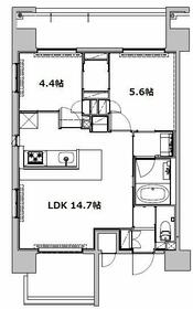 B CITY ART RESIDENCE CENTRAL Pの間取り