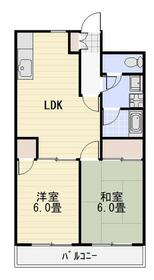 クレールぴーぷるの間取り