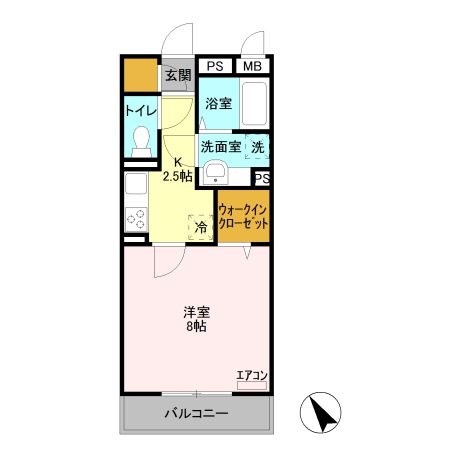 ラ・フォンテの間取り