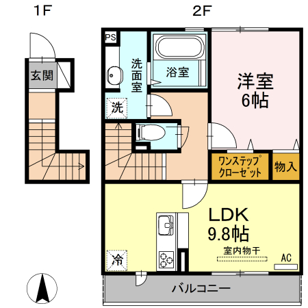ペスカの間取り