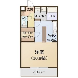 リリーローサの間取り