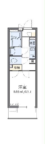 クレイノJOY FORESTの間取り