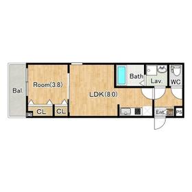 （仮称）ジーメゾン鎌ヶ谷くぬぎ山・0103号室の間取り