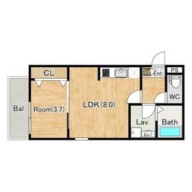 （仮称）ジーメゾン鎌ヶ谷くぬぎ山・0301号室の間取り