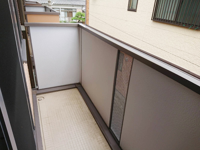 12/27 バルコニー