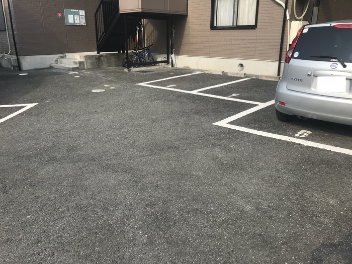 8/16 駐車場