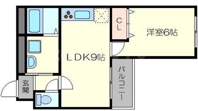 ビッグイン加島の間取り
