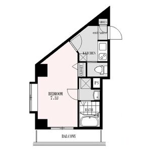 シンシア品川戸越の間取り