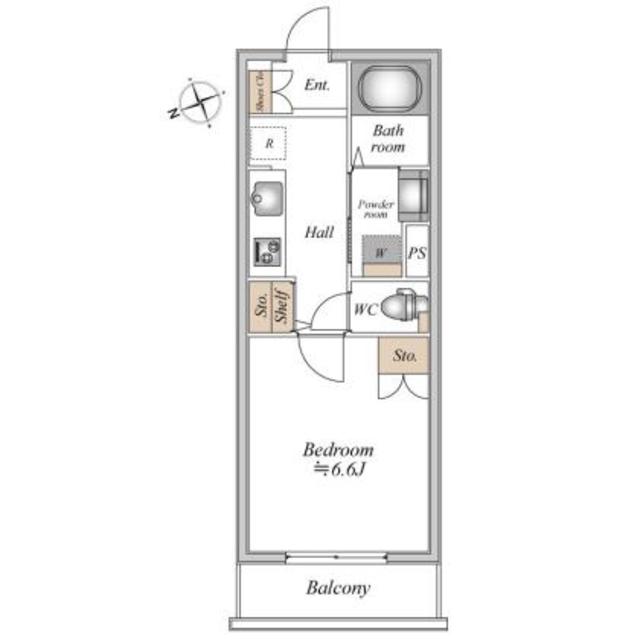 ザ・フォレスト立川の間取り