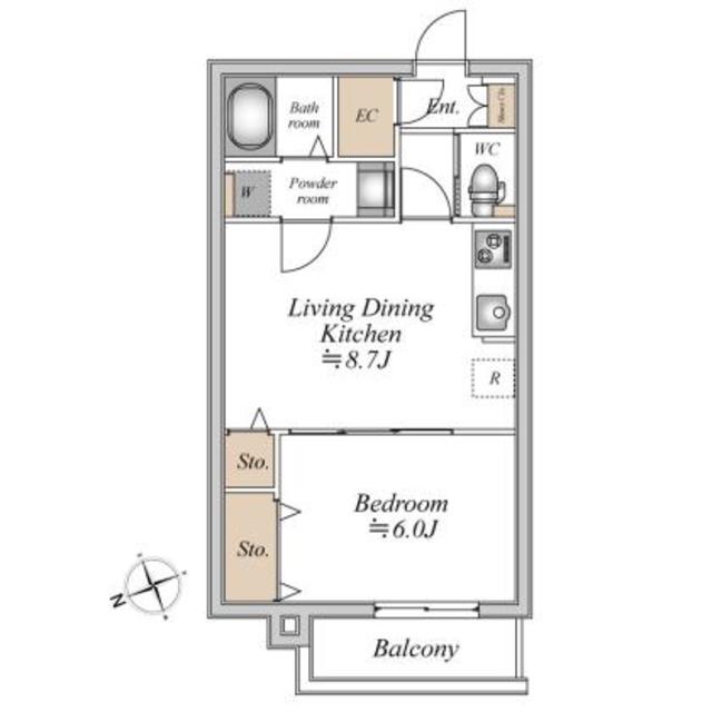 ザ・フォレスト立川の間取り