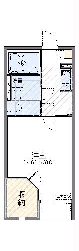 レオネクストマーメゾンの間取り
