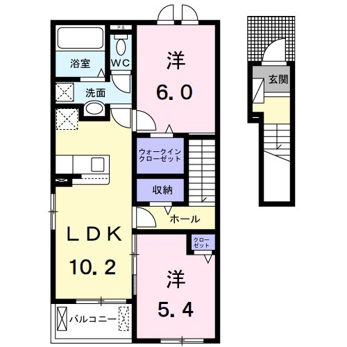 レジデンス・エアリーの間取り