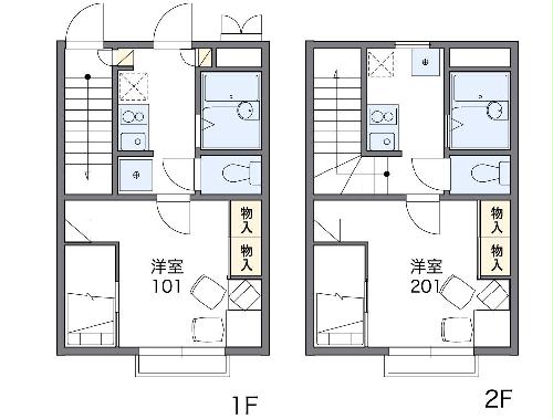 レオパレス88の間取り