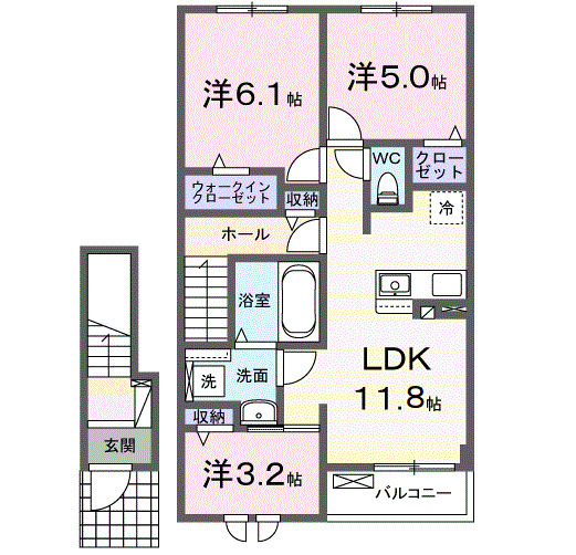ティールの間取り