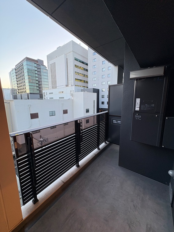 12/15 バルコニー