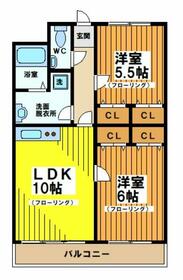 アルパイン松原の間取り