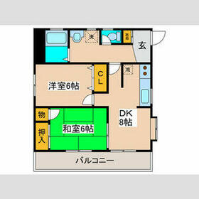 コーポ福昌の間取り