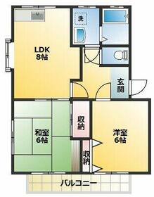 カノヴェーラ新江古田の間取り