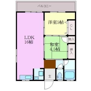 峰ビルの間取り