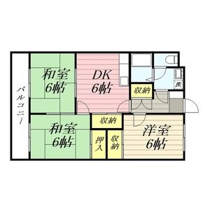 森シャトーの間取り