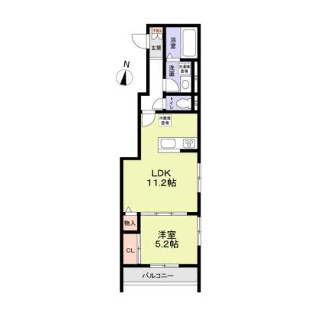 アルト小幡中の間取り