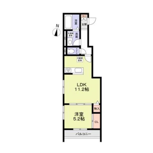 アルト小幡中の間取り