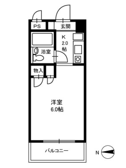 ベルデ中山の間取り