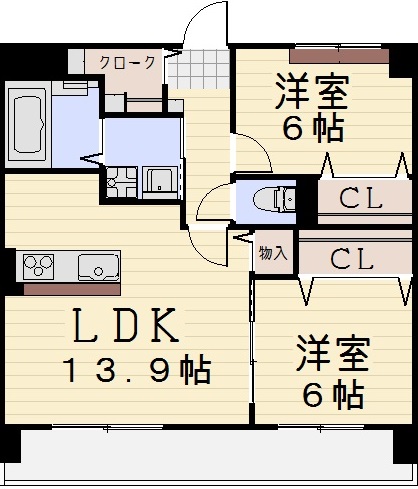 パーシモンの間取り