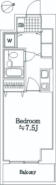ライオンズマンション高津の間取り