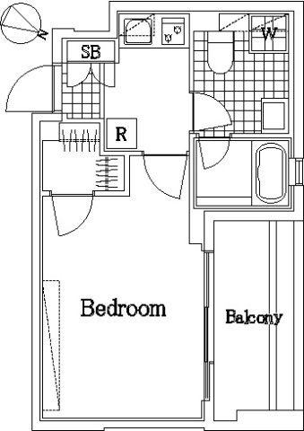 ザ・レジデンス・オブ・トーキョーH20ウエストタワーの間取り