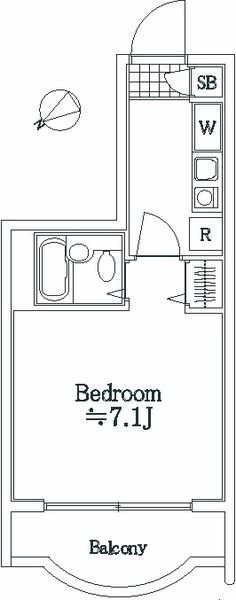 マイステージ立川の間取り