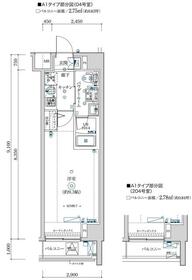 スクエアシティ向島の間取り