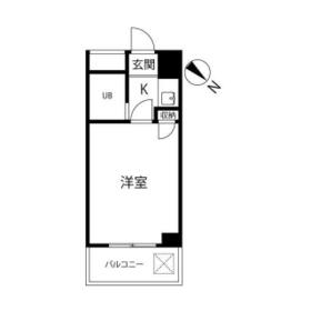 シルフィード西川口Ⅱの間取り