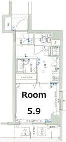 Verona錦糸町ⅡLussoの間取り